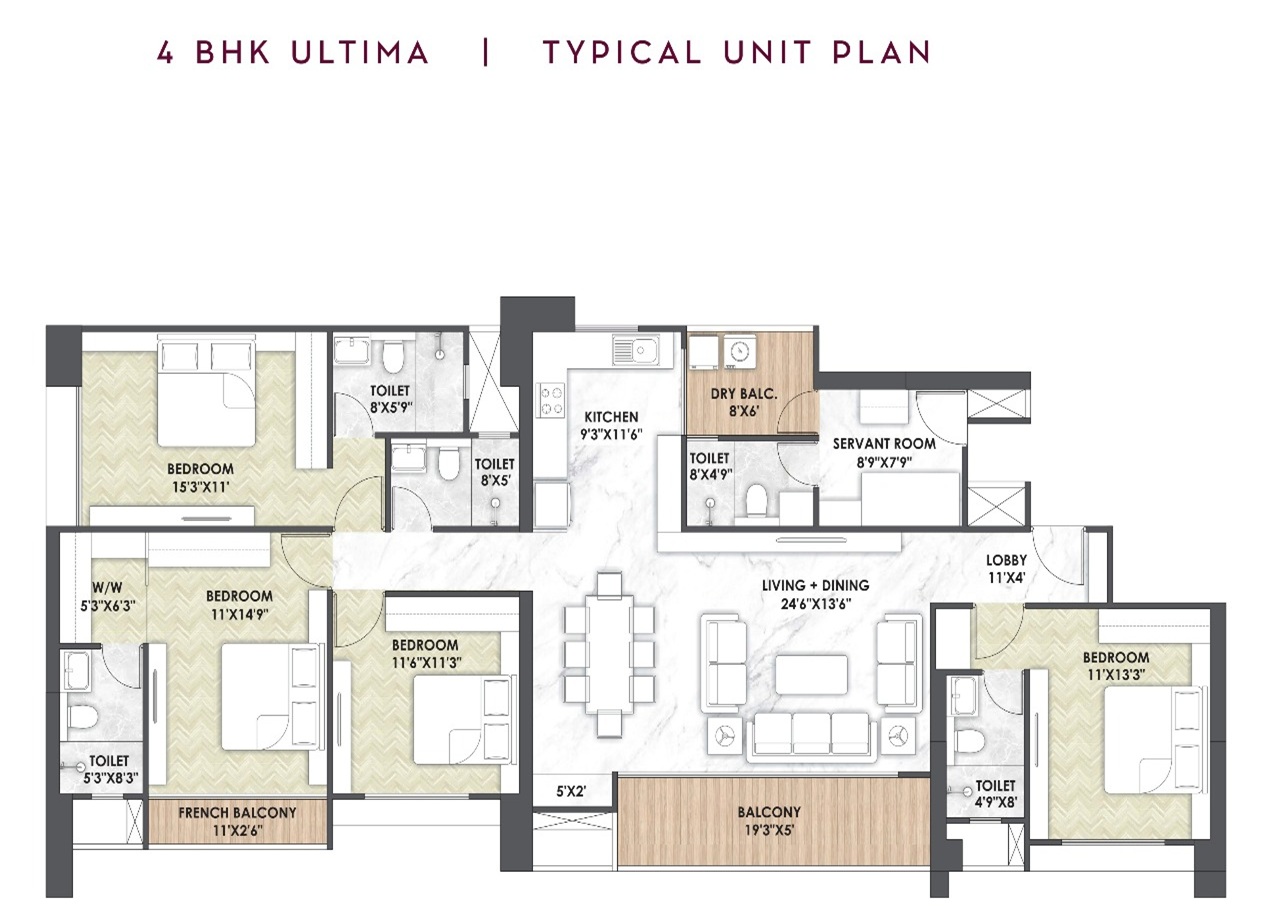 2 BHK Plan